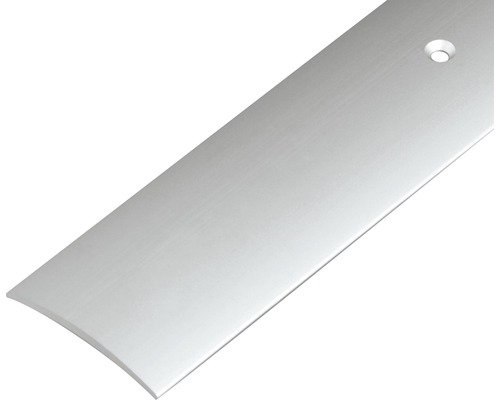 Overgangsprofiel, aluminium, zilver geanodiseerd, 40x1 mm, 1 m