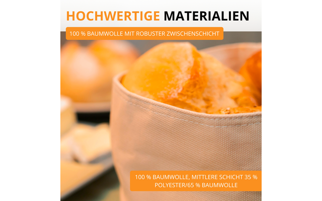 Westmark Brottasche rund 20 x 12 cm