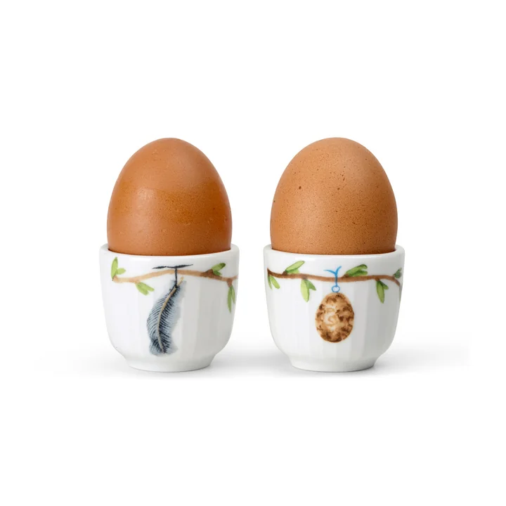 Kähler Design - Hammershøi Eierbecher (2er-Set), weiss