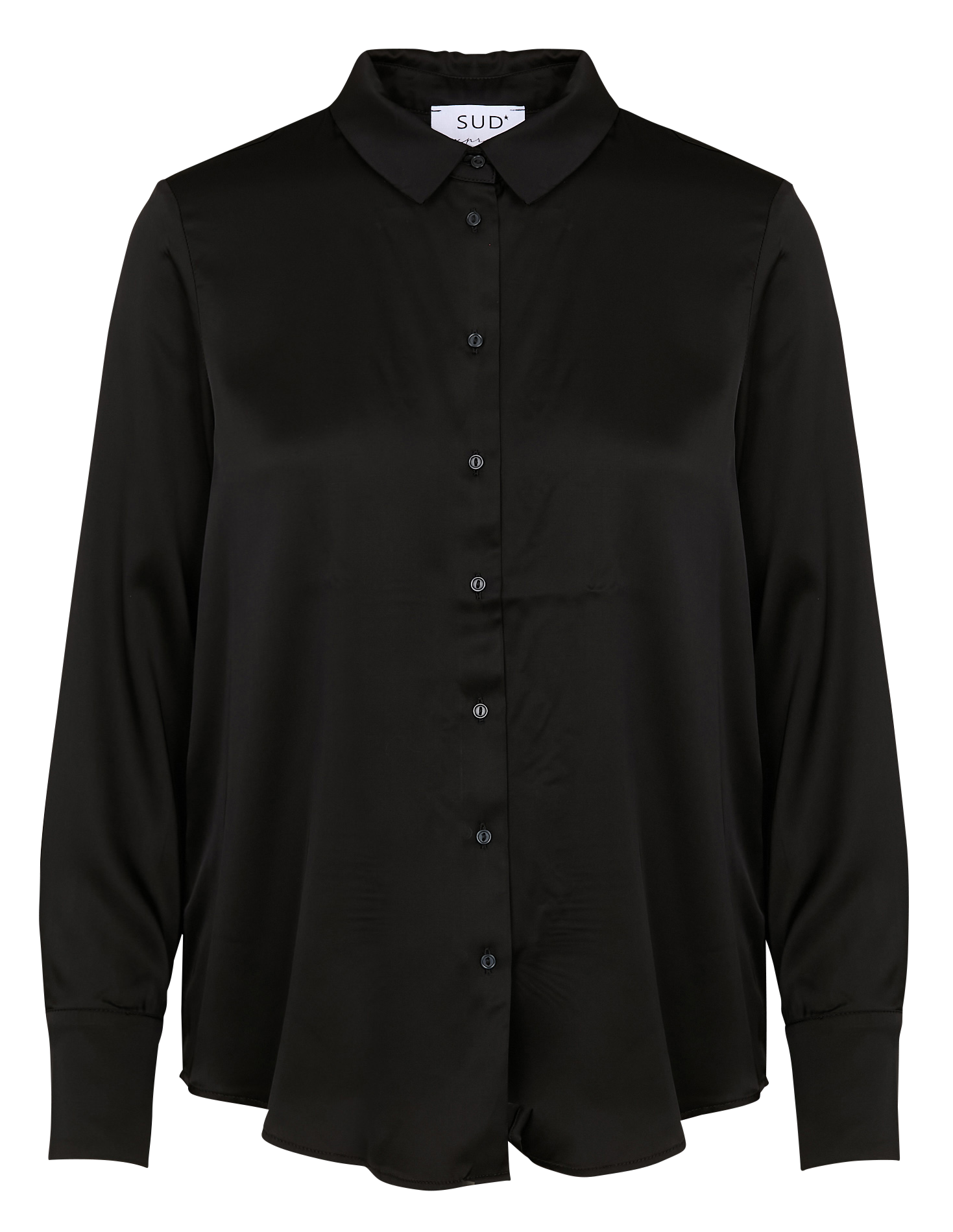 CHIBA - Chemise droite col classique| Noir
