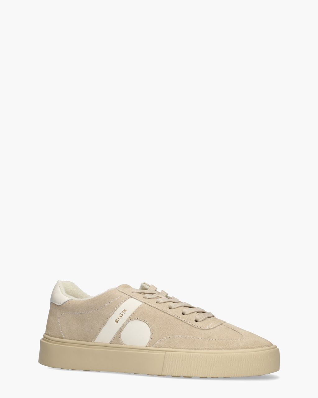 Blackstone Quartz Auden Beige/Wit Herensneakers