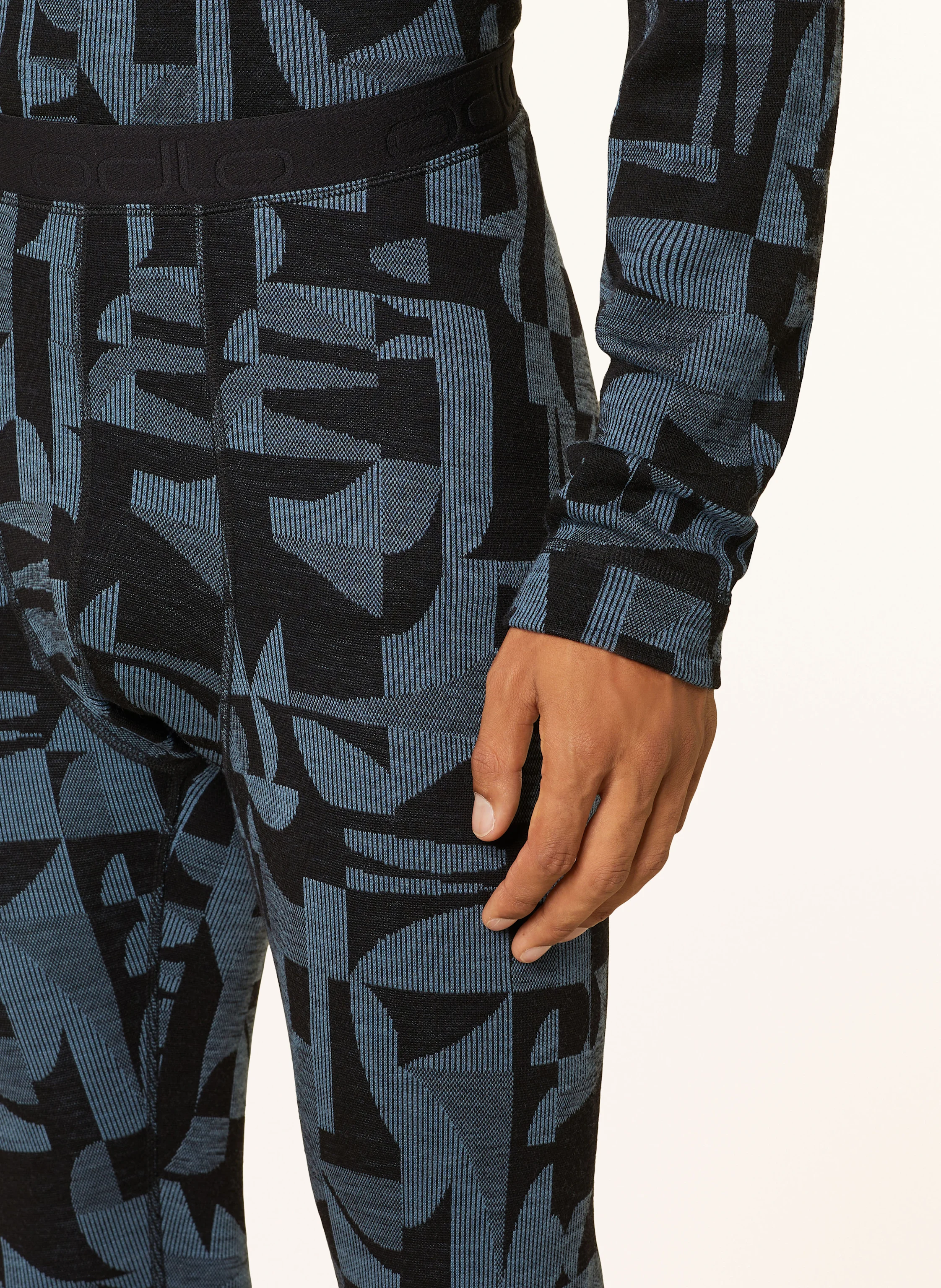 odlo Funktionswäsche-Hose MERINO WARM JACQUARD