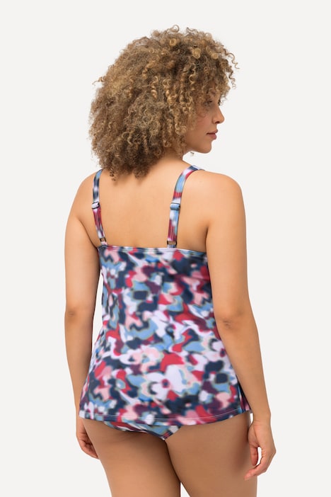 Tankini, Volants, Softcups, Träger verstellbar, recycelt