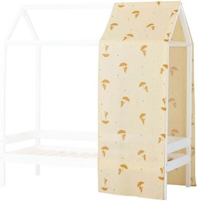 Hoppekids Ole Lukoie Sengegardin 70x160, Gul