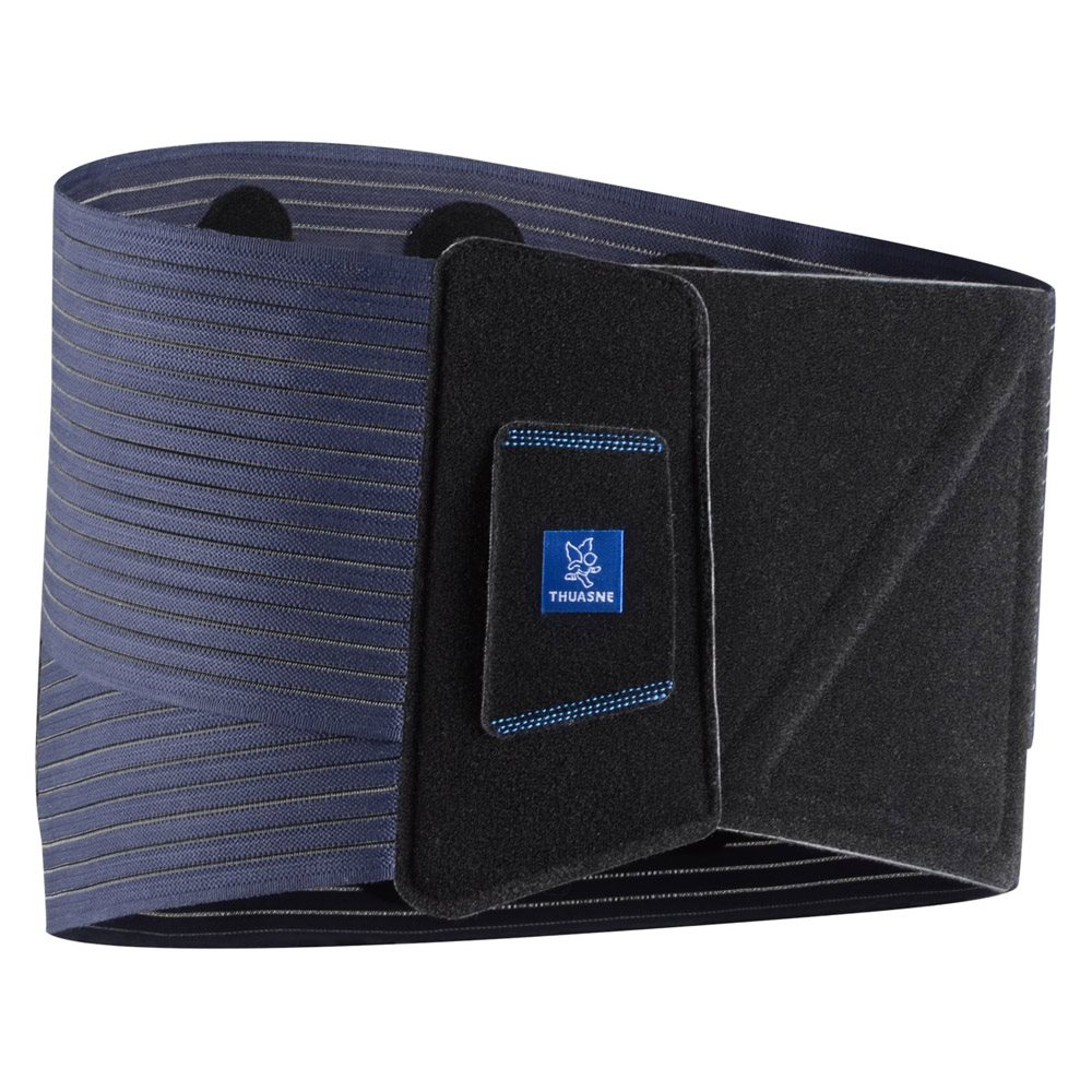 Thuasne LombaSkin LWS Stabilisierungsorthese Gr3 90-110cm leichte Stützkraft schwarz/blau 1 Stk