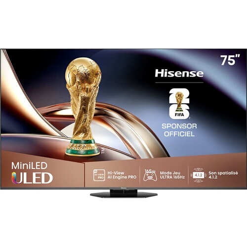 TV LED Hisense Mini LED 75U8Q 189 cm 2025