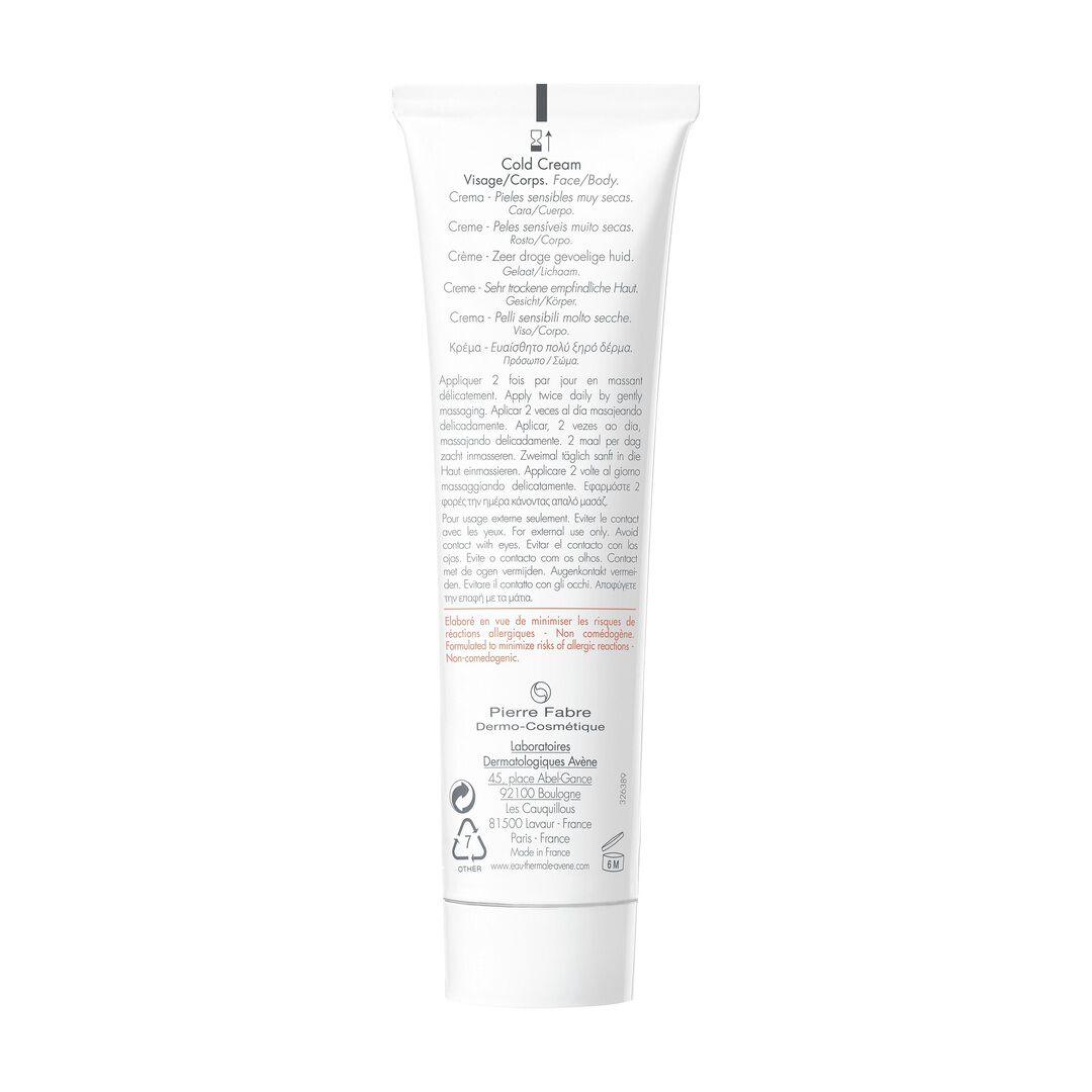 AVENE  Cold Cream Creme - 100ml