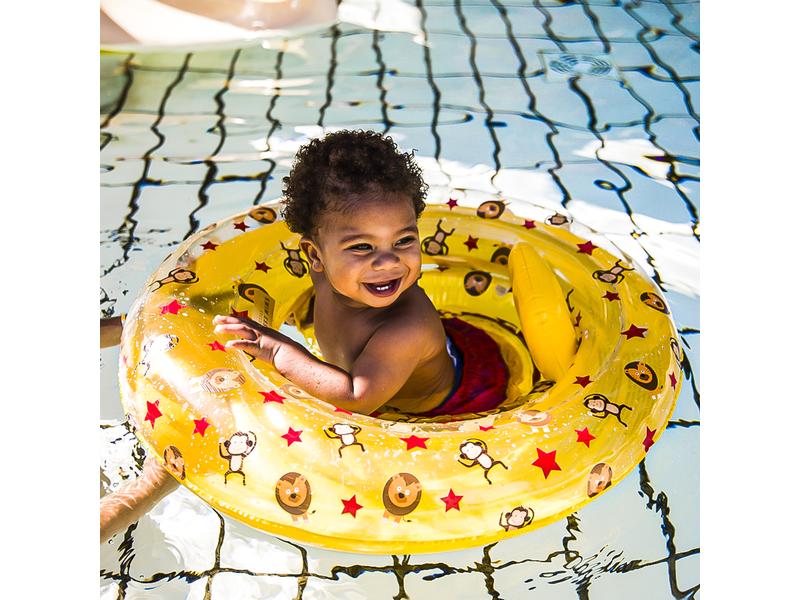 Swim Essentials Schwimmsitz 0-1 Jahre Circus Yellow Babyschwimmer