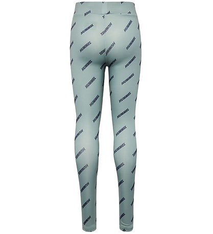 Hummel Leggings - hmlSilje Tights - Eisberg Green