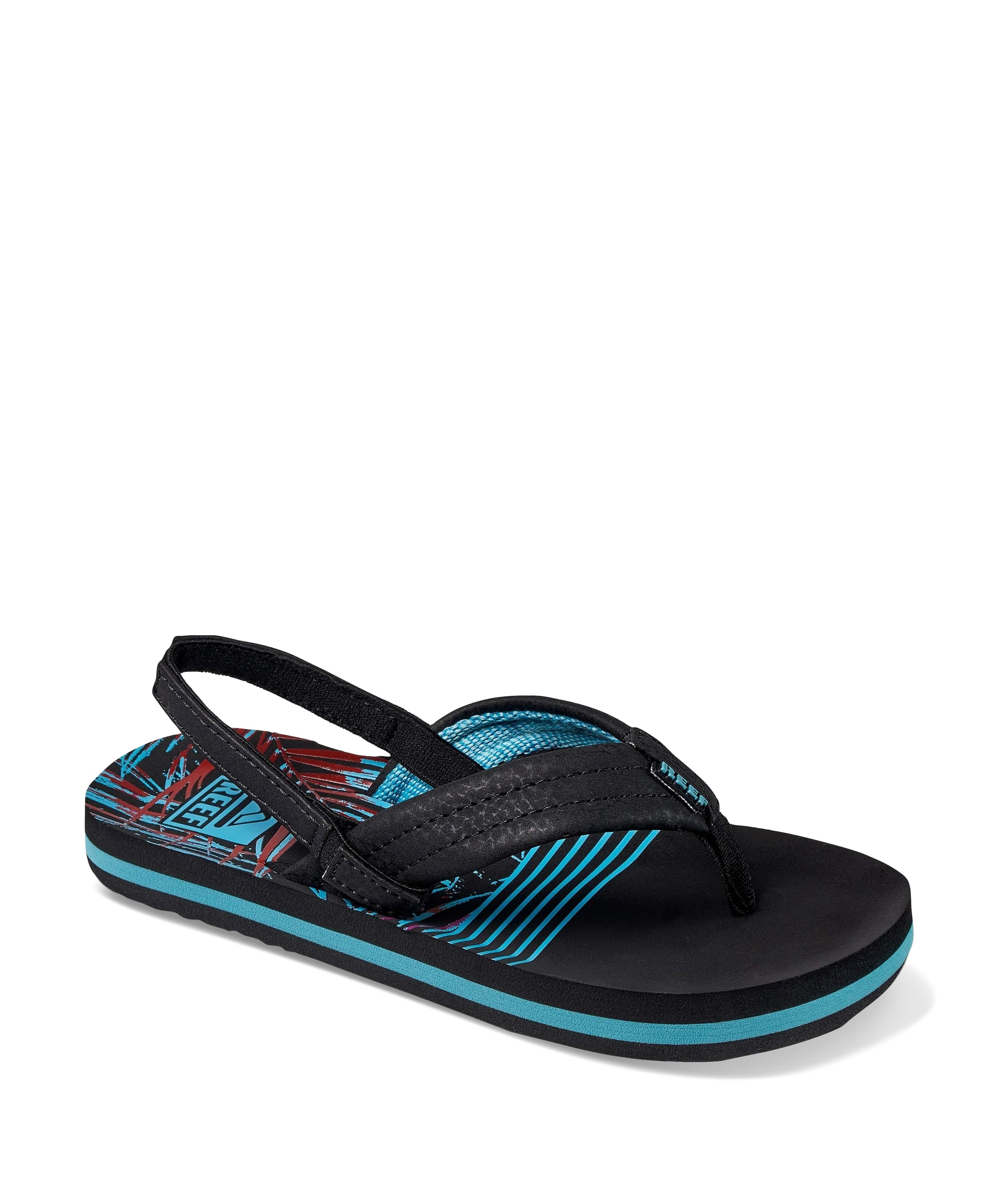 Reef Ahitropical jongens slippers zwart