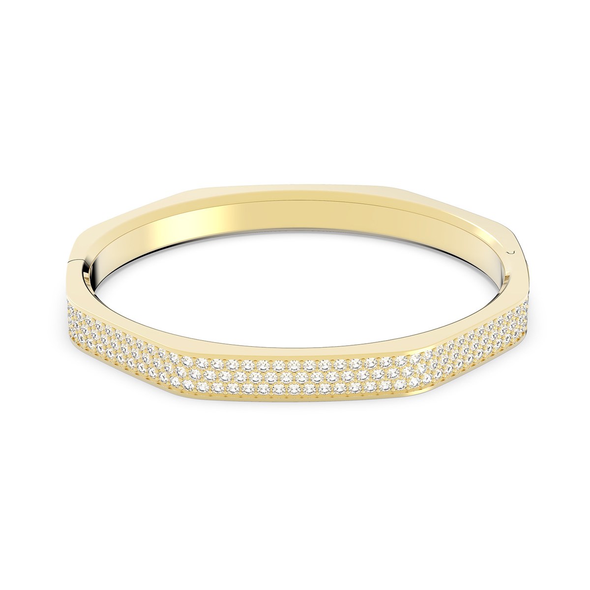 Bracelet-jonc Swarovski Dextera doré