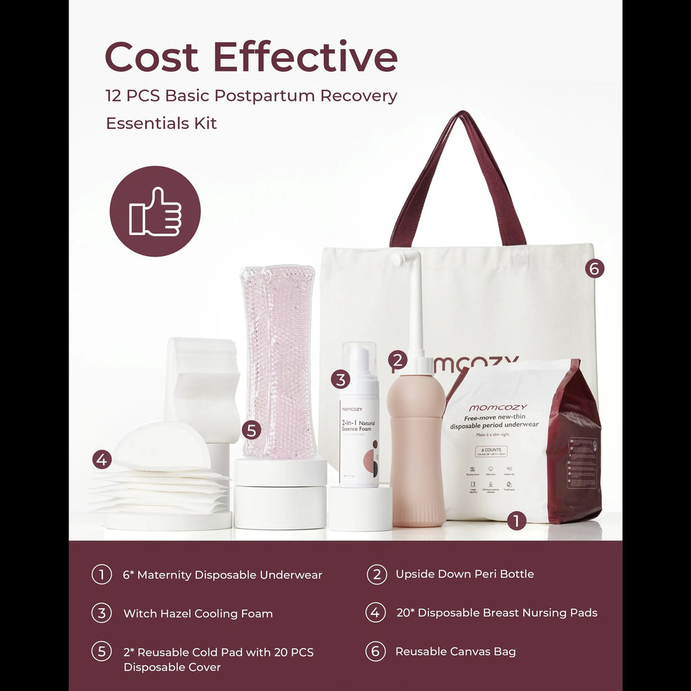 Køb Momcozy Postpartum Recovery Essentials Kit