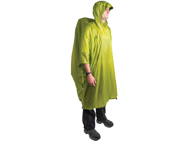 SEA TO SUMMIT Ultra-Sil Nano Poncho und Tarp Limettengrün Regenjacke