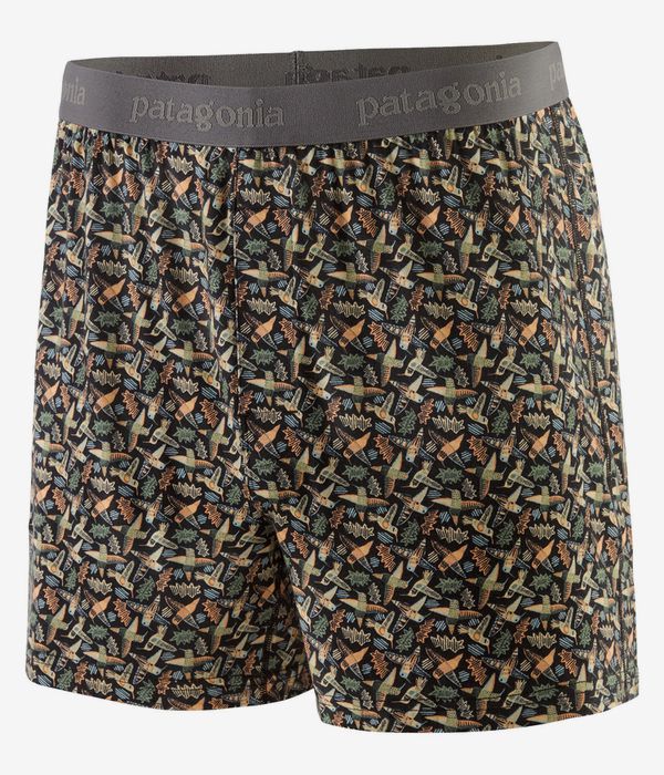 Patagonia Essential Boxershorts (allens party ink black)