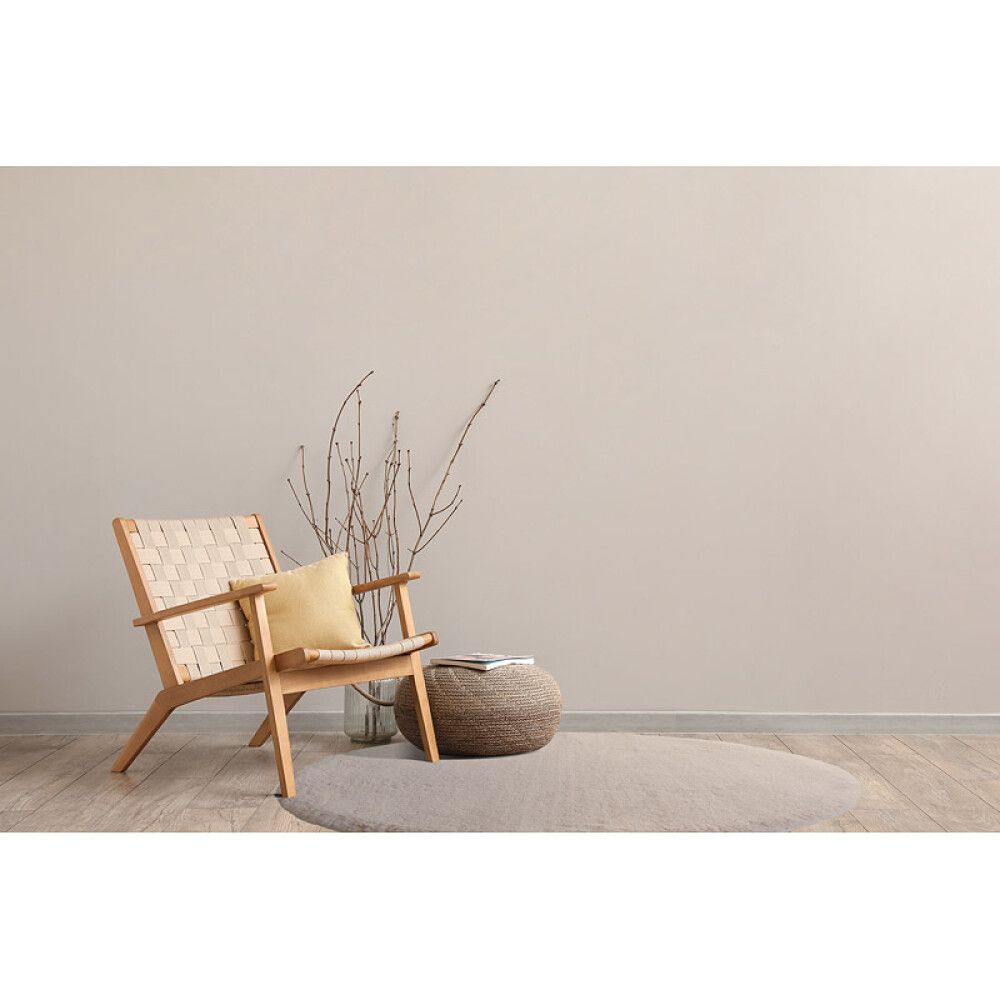 GULVTEPPE SUPERSOFTØ130CM GRÅBEIGE
