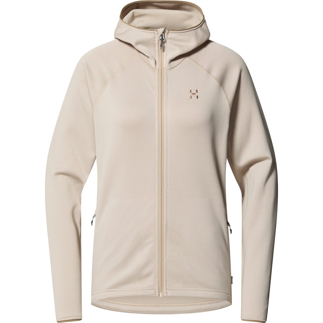 Haglöfs Magma Mid Hood Fleecejacke Damen chalk beige