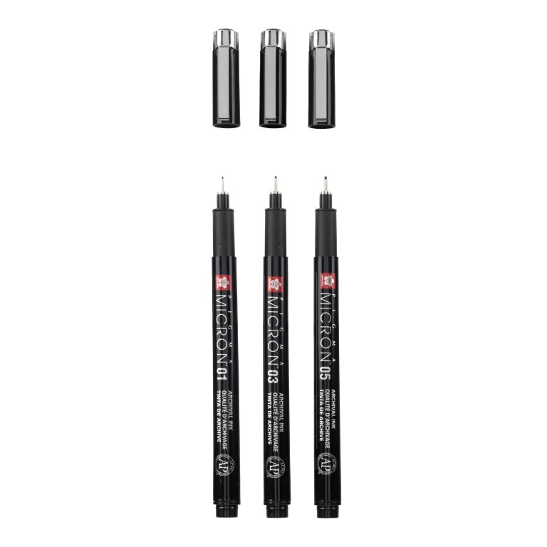 Sakura Fineliner Pigma Black Edition Set