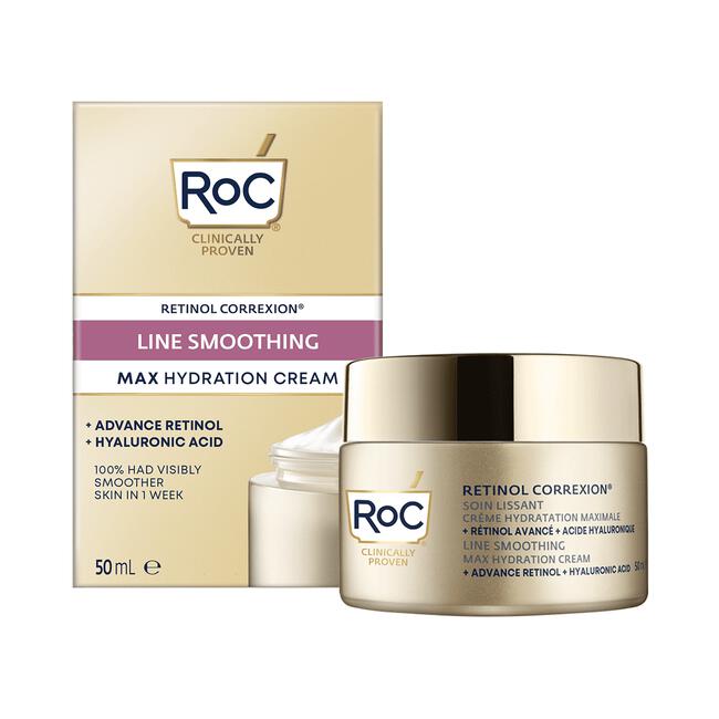RoC Retinol Correxion Line Smoothing Max Hydration 50 ML
