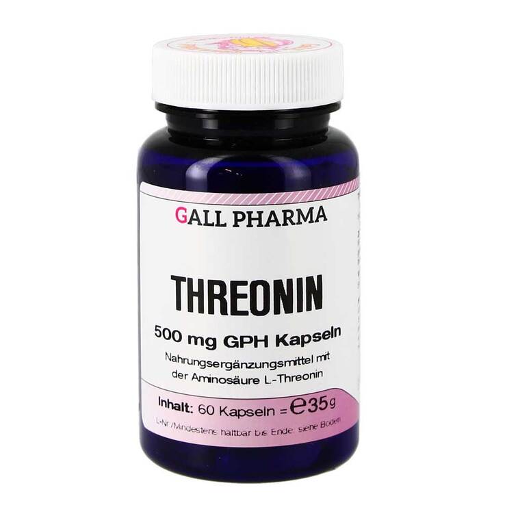 Threonin 500 mg GPH Kapseln, 60 St
