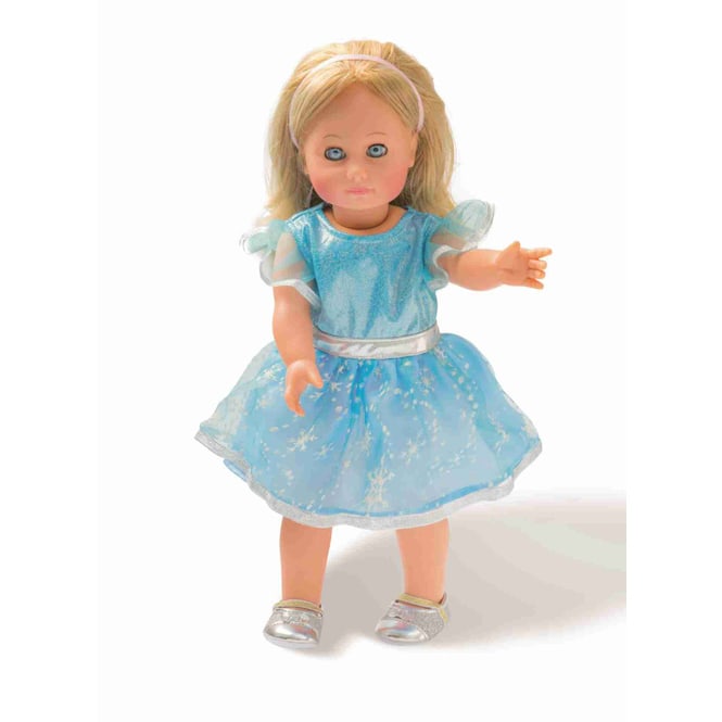 Puppenkleid - Eisprinzessin - Größe 35 - 45