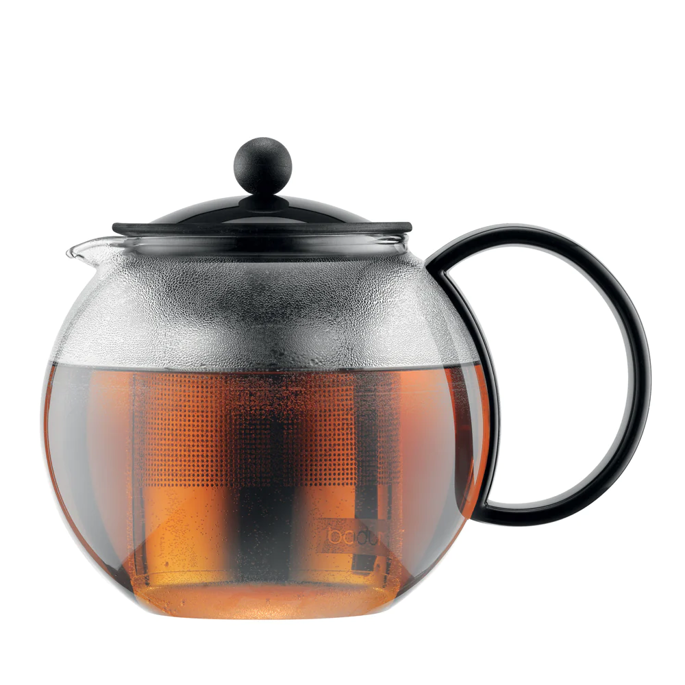 Théière avec filtre Assam 1 l en inox Bodum