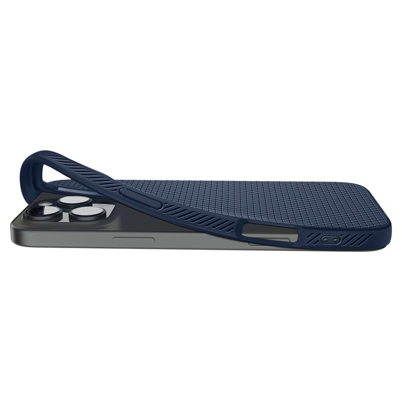 iPhone 16 Pro Max Liquid Air Case Gummi Hülle (ACS07989) - Navy (Blau)