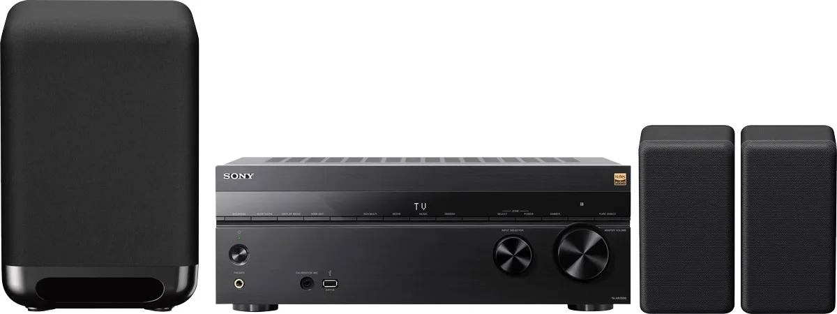 Sony TA-AN1000   Sony SA-RS3S (la paire)   Sony SA-SW5 Home-cinéma sans fil
