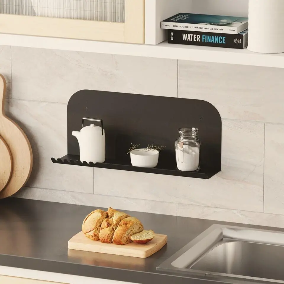 CALICOSY - Wandrek NOVA - Zwart - 23x55x12 cm