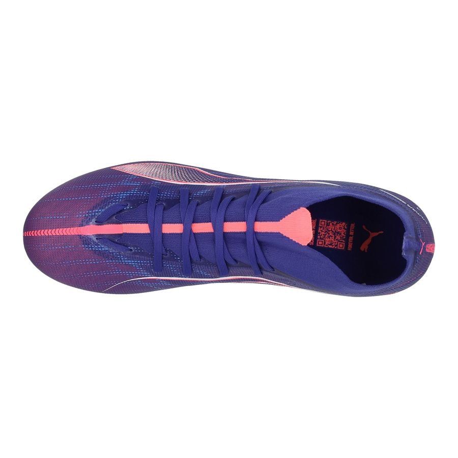 PUMA Ultra 5 Match   FG/AG Formula - Lapis Lazuli/Blanc/Crépuscule Femme