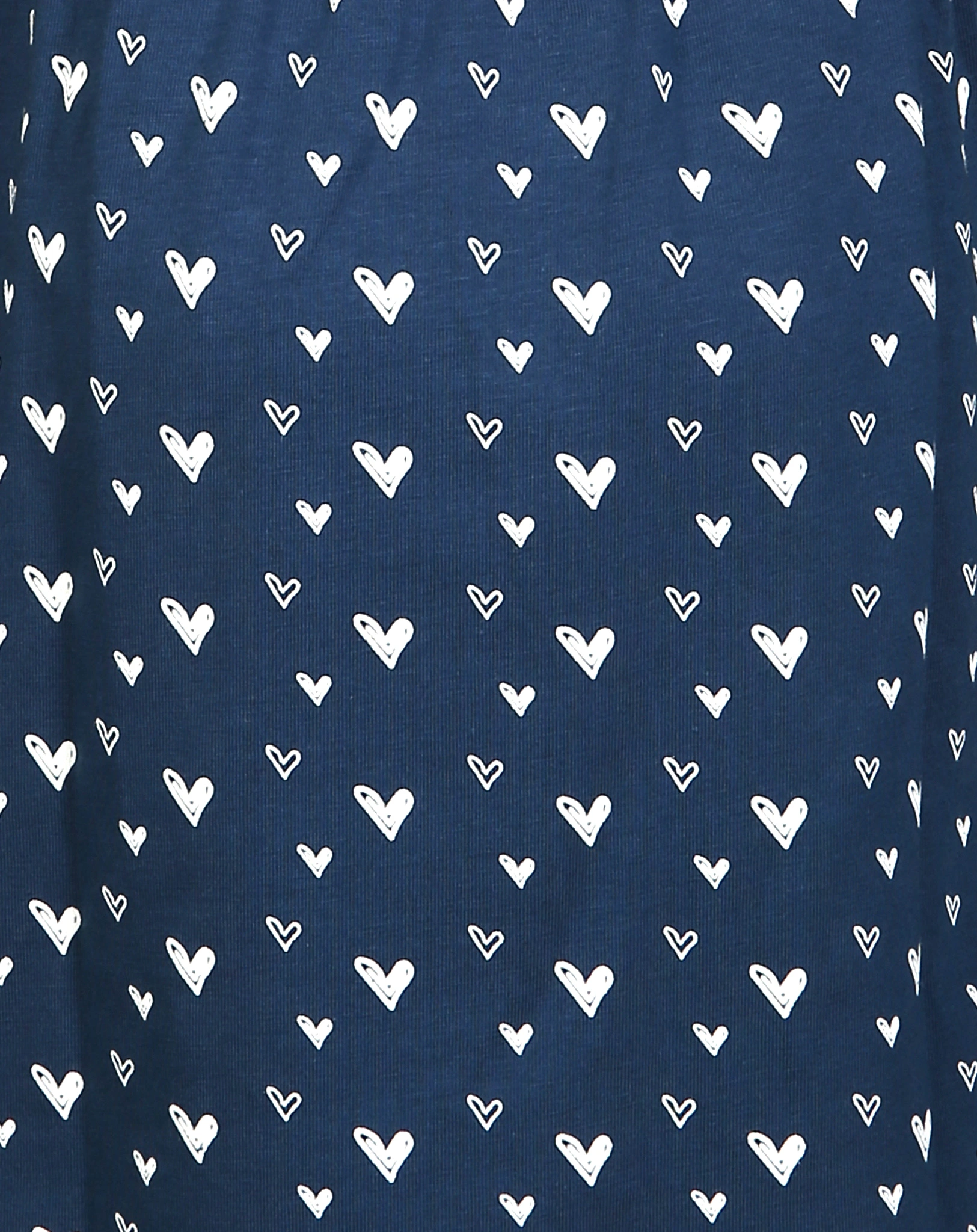 Kurzarm-Kleid HERZBLATT in dunkelblau