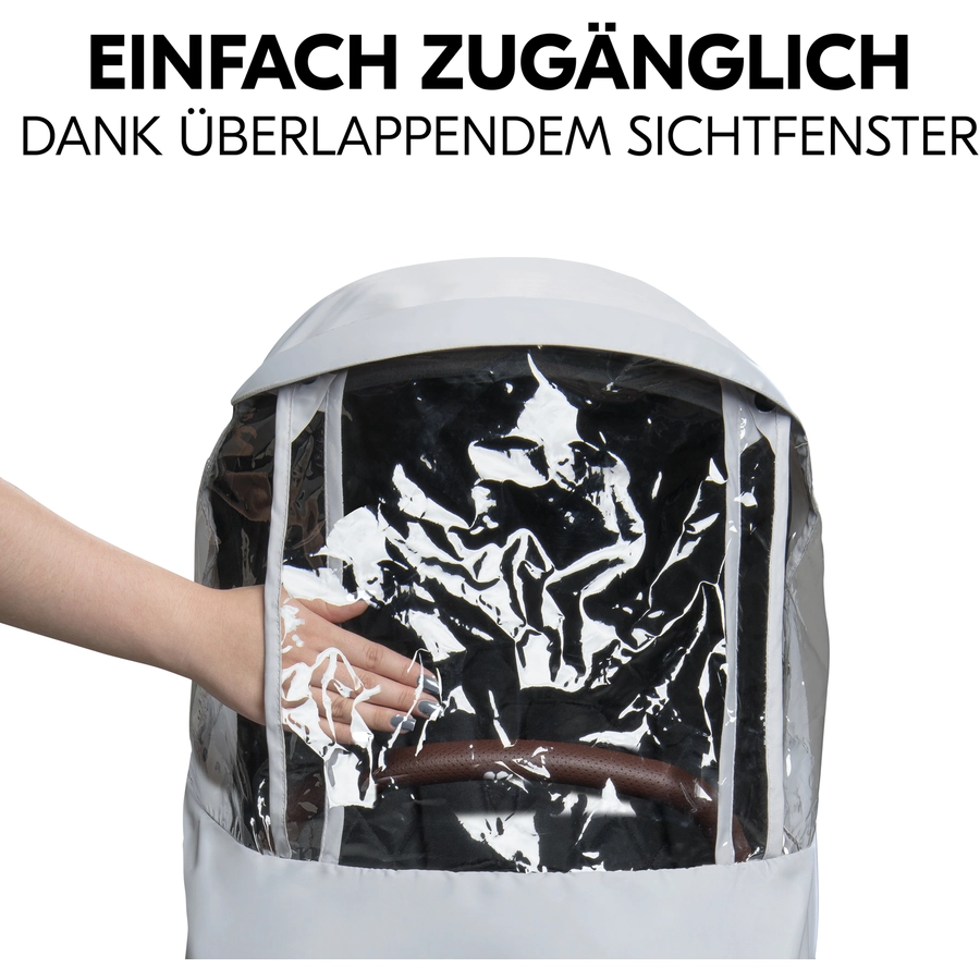 hauck Regenschutz Walk N Care Grey