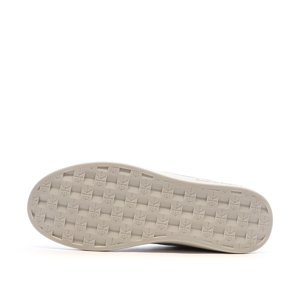 Calvin Klein Jeans Baskets Grises Homme Calvin Klein Jeans Classic Cupsole