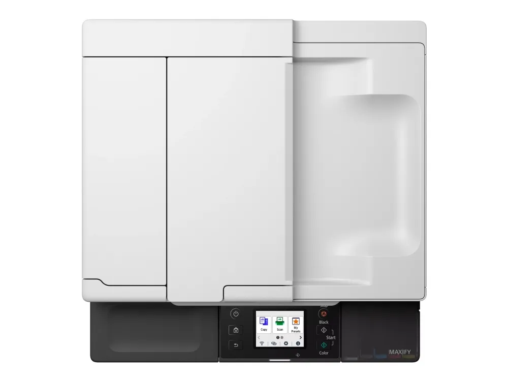 Canon MAXIFY GX2050 - Multifunktionsprinter - farve - blækprinter - kan genopfyldes - Legal (216 x 356 mm)/A4 (210 x 297 mm) (original) - A4/Legal (medie) - op til 15 ipm (udskriver) - 250 ark - 33.6 Kbps - USB 2.0, Wi-Fi(ac), LAN
