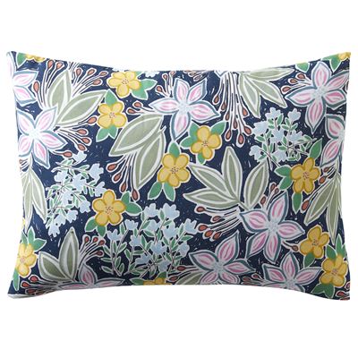 Linge de lit motif fleurs - BECQUET CRÉATION
