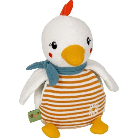 Die Spiegelburg Kuscheltier mit Schnuffeltuch Huhn - Little Wonder
