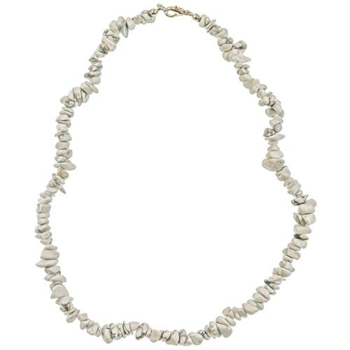 Collier pierre howlite