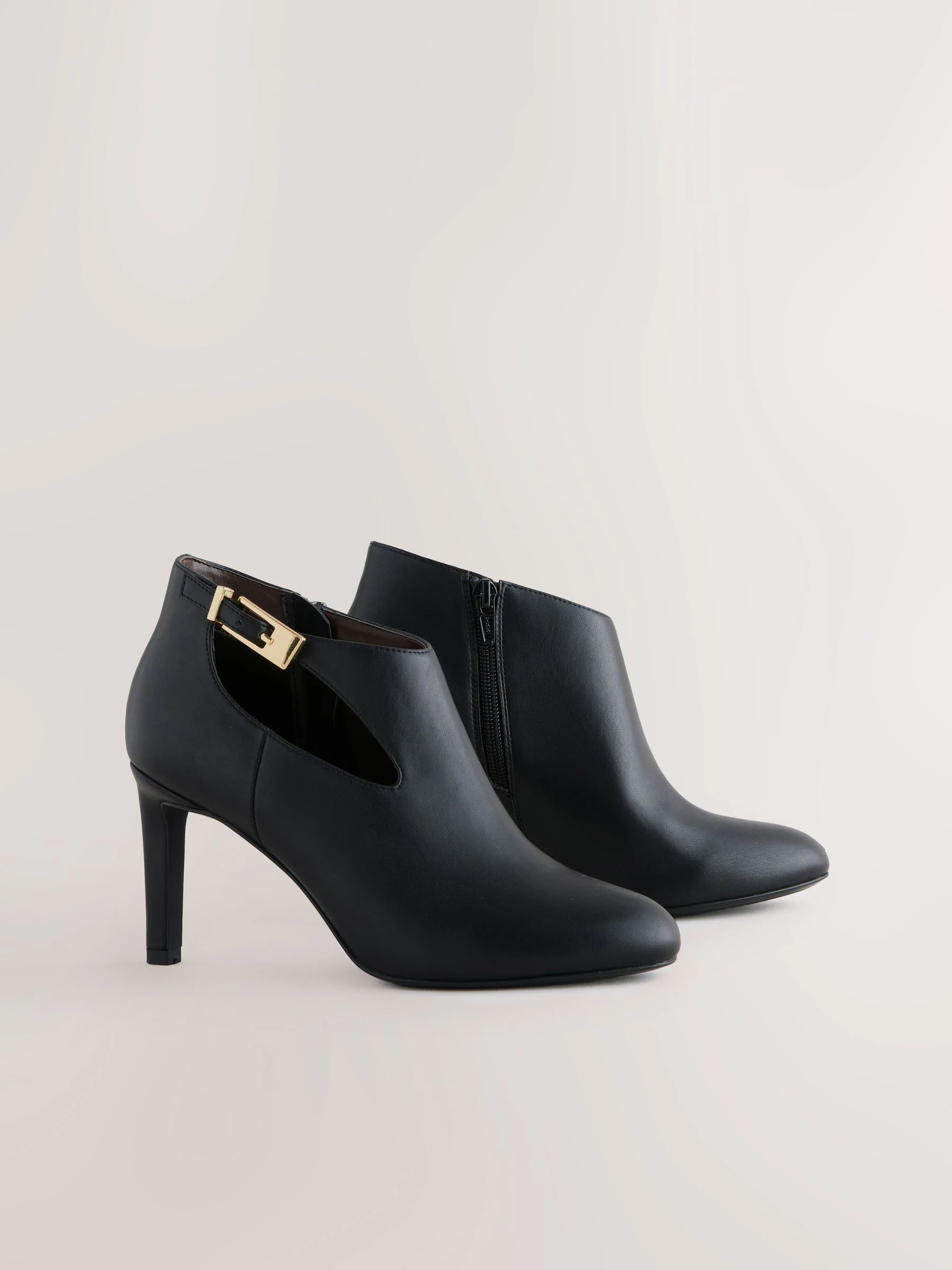 Zwart - Forever Comfort® - Schoenlaarsjes met open zijkanten
