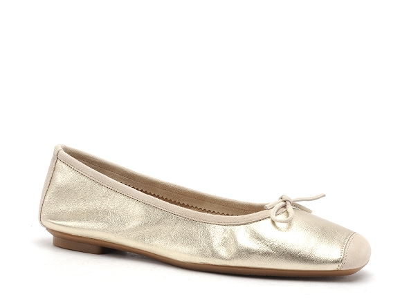 Reqins ballerines femme harmony or