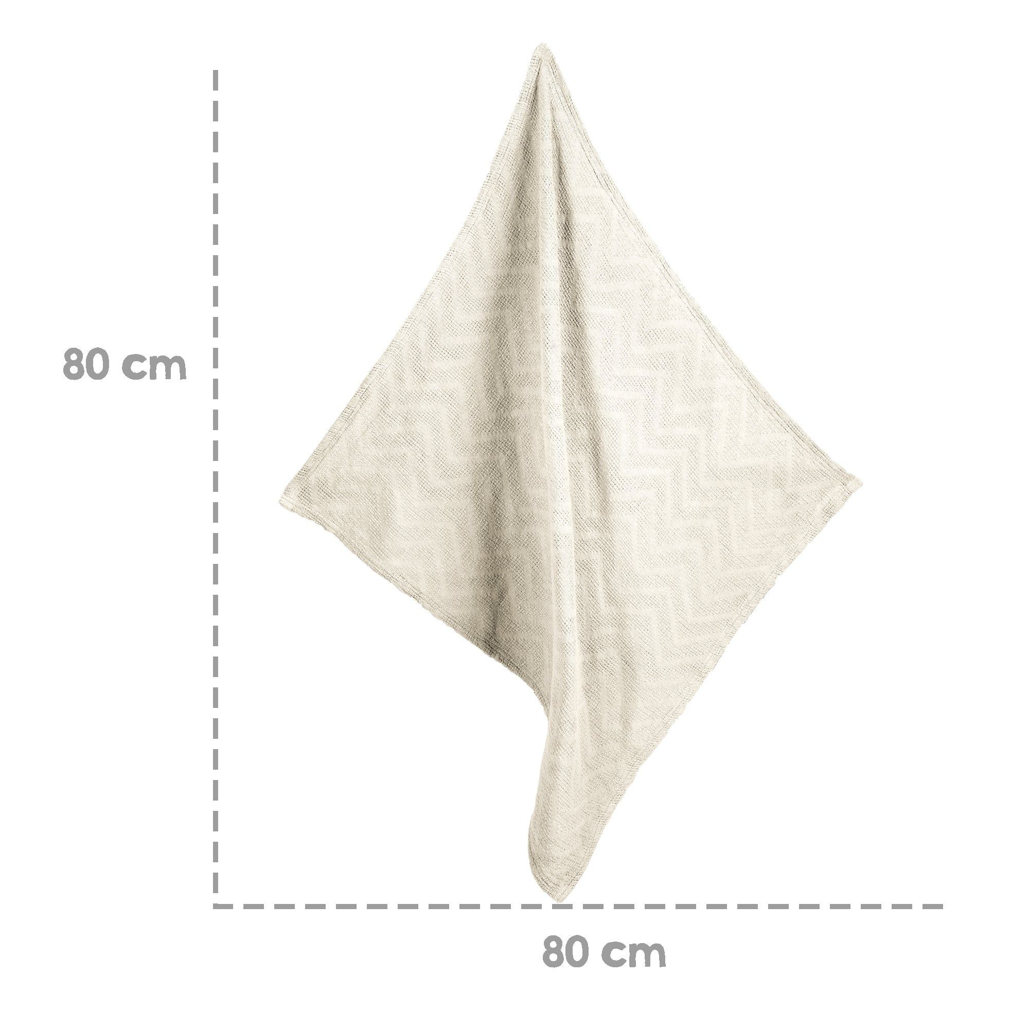 roba Decke in Strickoptik 'Seashells'