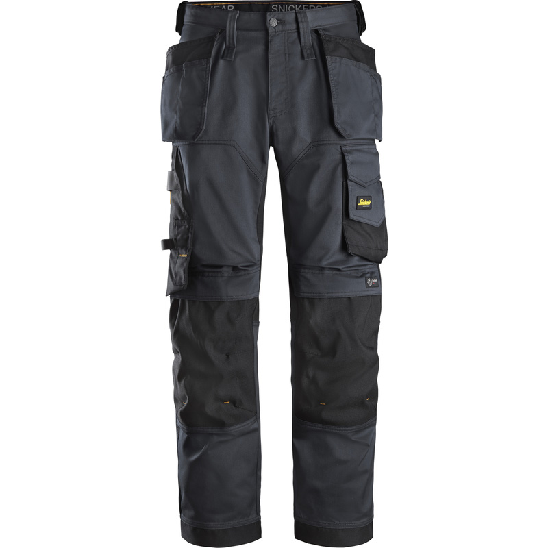 Snickers AllroundWork stretch werkbroek met holsterzakken Loose fit 6251 60 grijs*