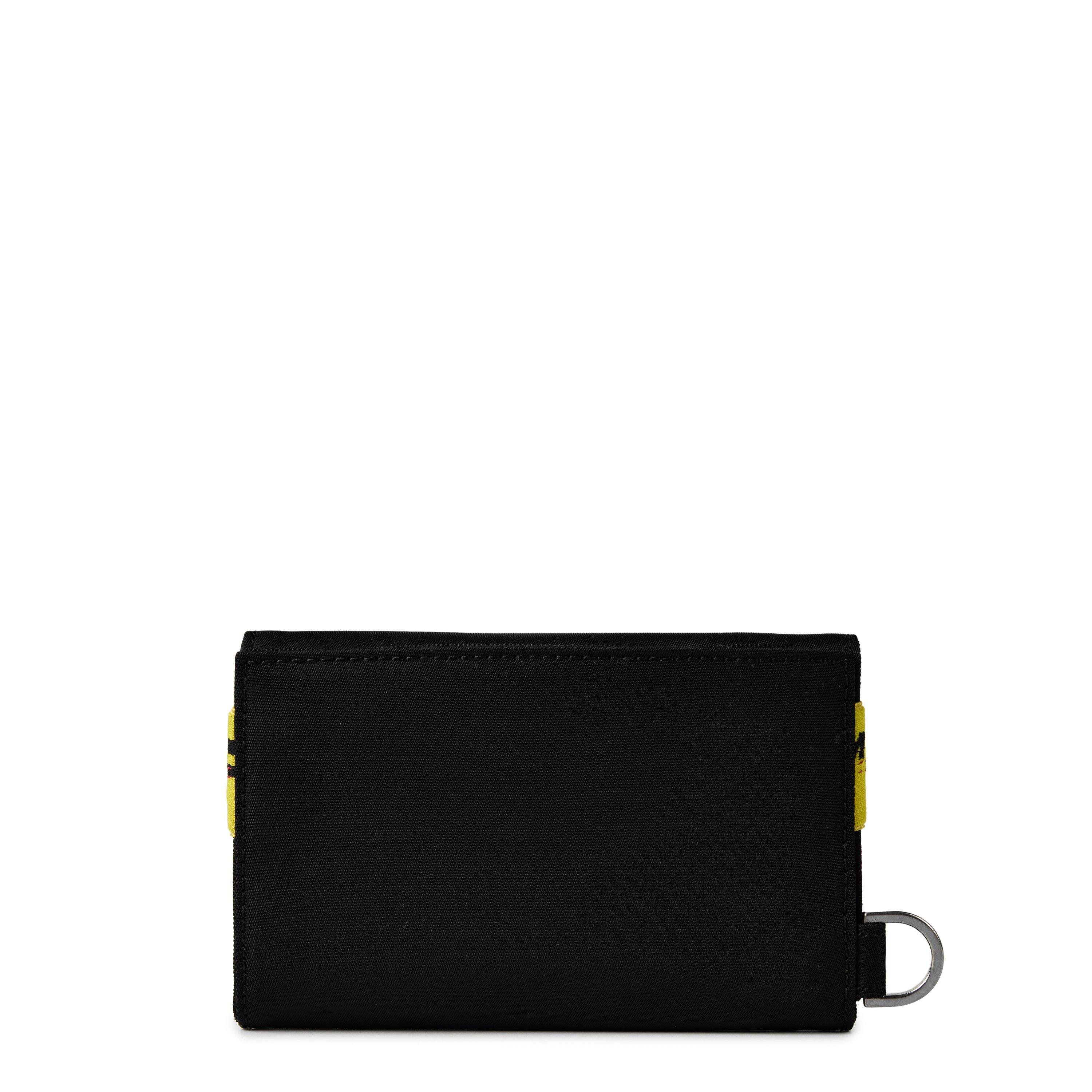 Off White Diag Binder Wallet