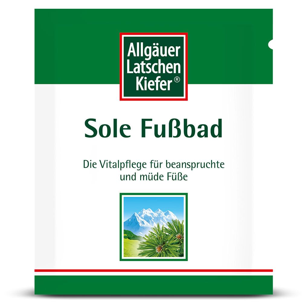 Allgäuer Latschenkiefer® Sole Fußbad