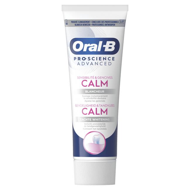 Oral-B Calm Gevoeligheid & Tandvlees Zachte Whitening Tandpasta 75 ML