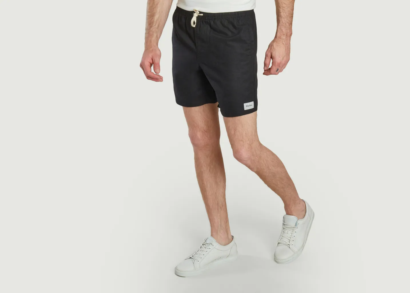 Short de plage classique en lin Rhythm
