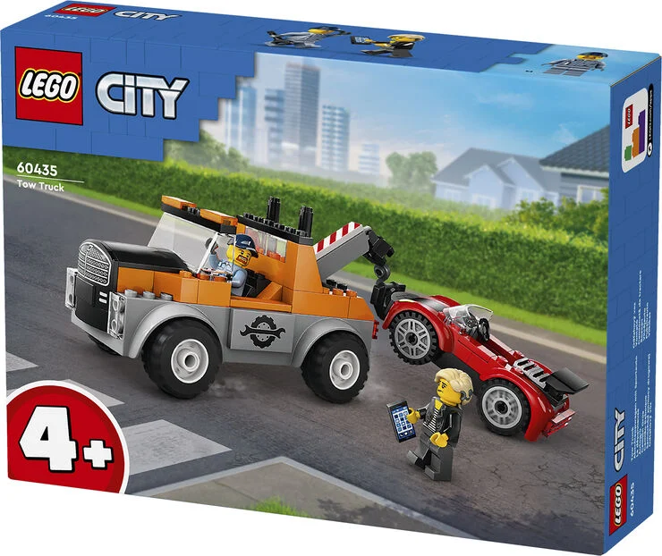 Lego Kranvogn og sportsvognsreparation