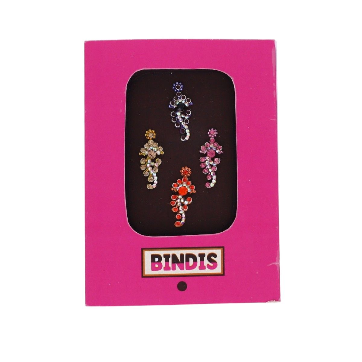Lot de 4 Bindis autocollants gouttes Pondie Chérie