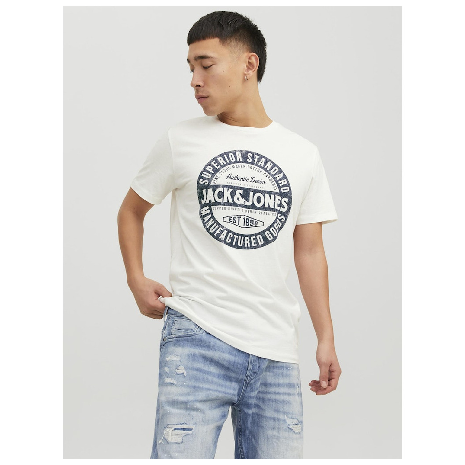 Jack & Jones ! JJEJEANS TEE SS O-NECK NOOS