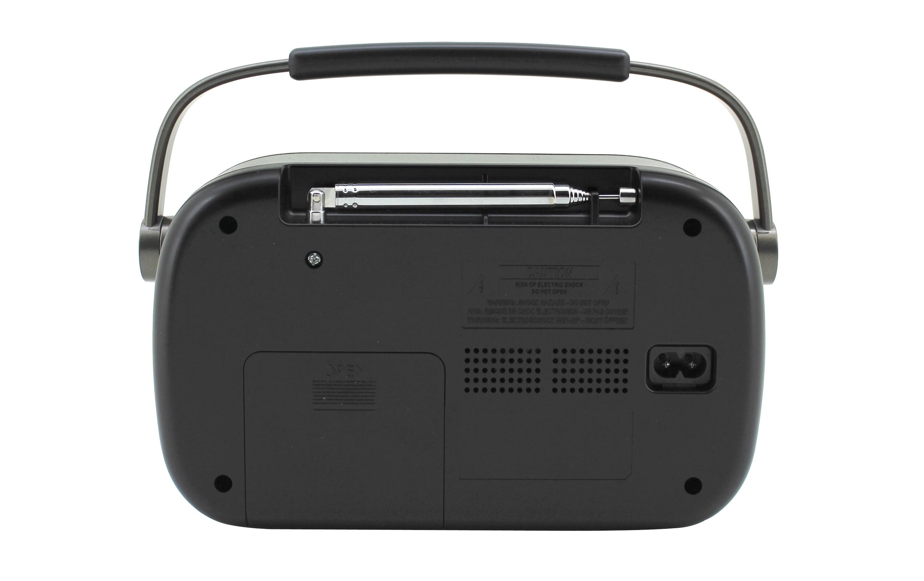 DAB+ Radio DAB280SW SchwarzDigitalradio mir Senderspeicher und Kopfhörerbuchse