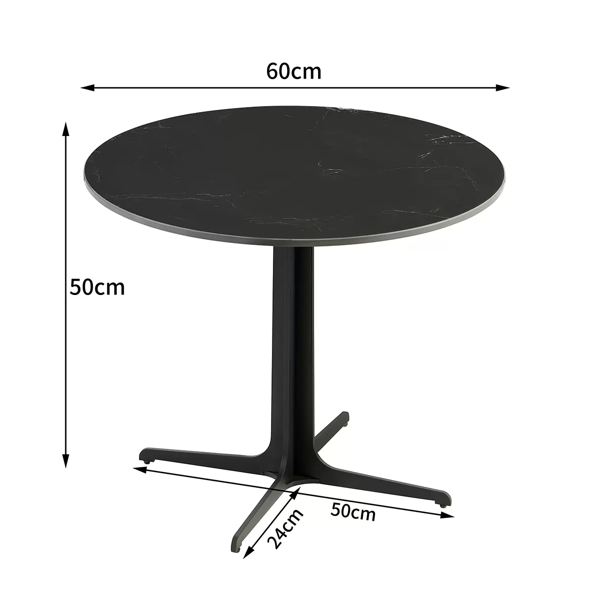 Salontisch Pearl 2 Schwarz