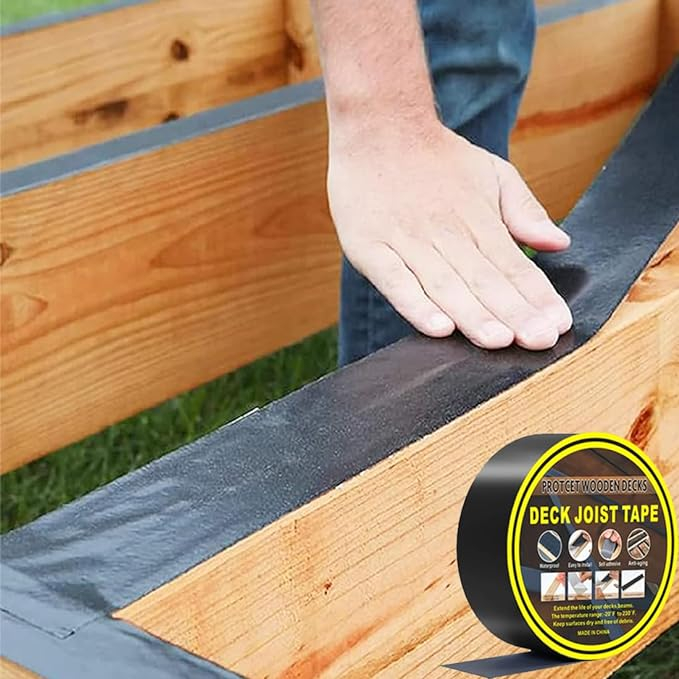 (5cmx15m) Wasserfestes Joist Tape Universal Super Klebeband Abdeck Isolierband für Heimwerker / Reparaturen - Schwarz